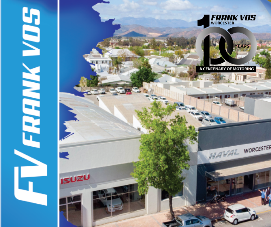 Frank Vos vier 100 jaar in bedryf!